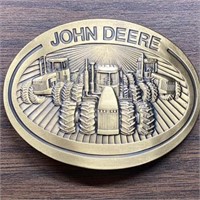 1981 John Deere Buckle: Four-Wheel Drive Tractor