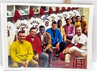 St.Louis Cardinals 1968 signed picture