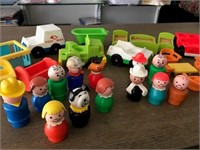 Vintage Fisher Price Little People LOT