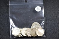 Bag Lot - 23 Silver Roosevelt Dimes $2.30FV