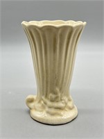Vintage McCoy Pottery Matte White Vase w/ Berries