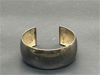 925 Silver Cuff
 Bracelet, TW 23.09g