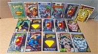 DC COMIC BOOKS-SUPERMAN,BATMAN,WORLDS COLLIDE