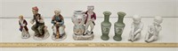 (8) Antique & Vintage Collectible Figurines and