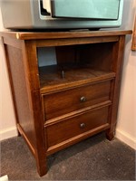 Night Stand with Drawers 22x17x26
