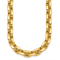 14K- Cable Link Necklace