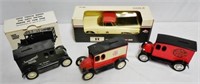 Lot of 3 IHC Banks and Ertl '59 El Camino Bank