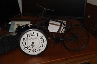 Desk Top Bicycle Bike Clock Kensington