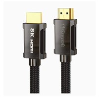 ($59) 2 PACK TESmart 8K HDMI 2.1 Cable 6.6ft,