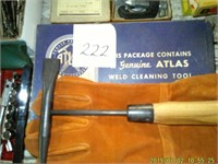 WELD CLEANING TOOL N GLOVES NEW