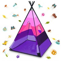 USA Toyz Pink Teepee Tent - Indoor/Outdoor