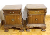 Federal Style Pair of Night Stands