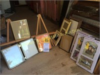 PICTURES, FRAMES, AND EASELS