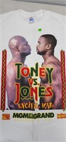 1994 MGM GRAND TONEY VS JONES XL BOXING TSHIRT