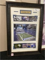 Colts Football Framed Sports Collage