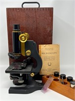 Near Antique Spencer Laboratory Microscope