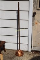 Brass Clothes Washer, Measures: 8"Base x 46" Tall