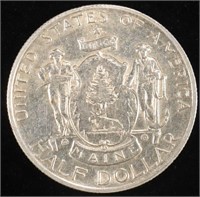 1920 MAINE COMMEM HALF DOLLAR AU