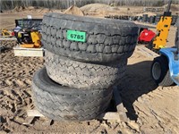 (3) Tires 425/65R22.5