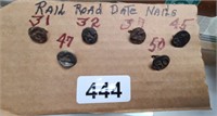 Railroad Date Nails