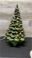 Large 20" Vintage Ceramic Christmas Tree Excellent