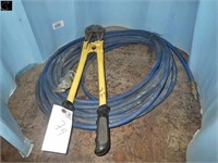 Airhose w/glad hand & bolt cutters