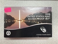 2018 Silver proof set