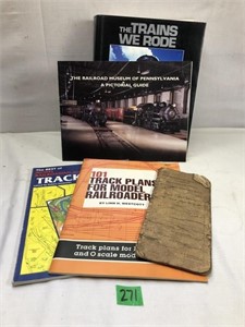 Various Railroad/Train Reading Literature & Books