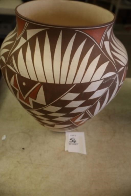 SIGNED  ACOMA POT