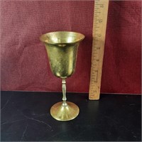 Brass goblet