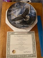 Promise of freedom plate