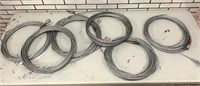 6pcs- NEW 50' -1/4" cable