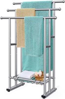 40" Tall Freestanding Towel Racks for Bathroom