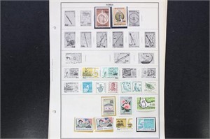 British Commonwealths Stamps Mint NH on pages in