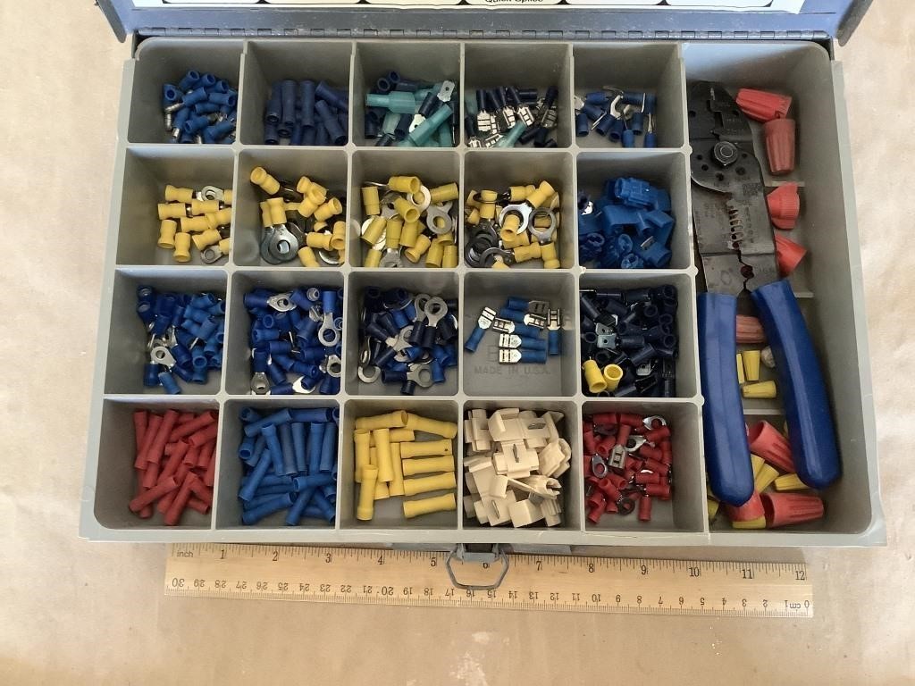 Mize wire terminals organizer