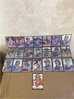 1985 Donruss Baseball Seattle Mariners lot