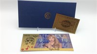 Taylor Swift Gold Bill