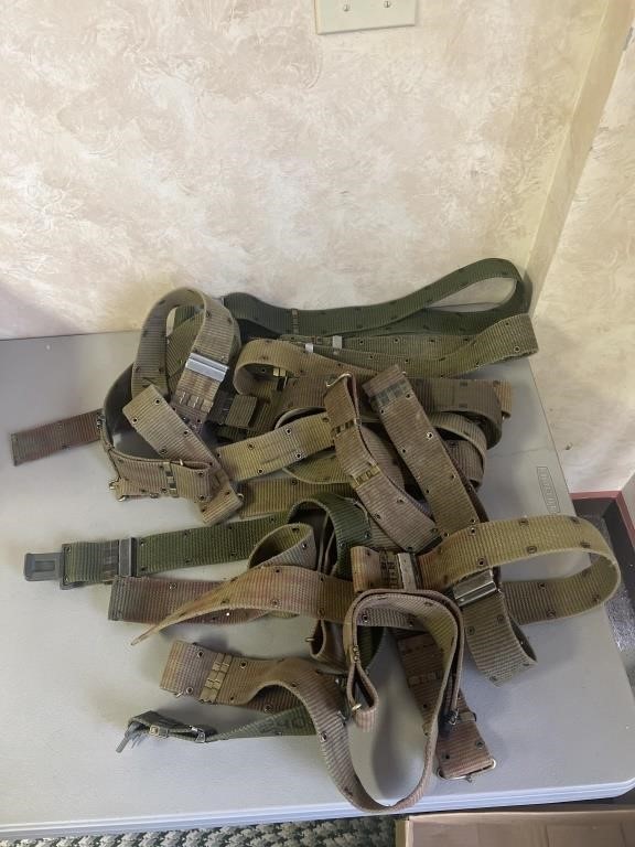 US Military Nylon Equipment Belts