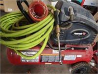 PowerMax Air Compressor, 8gal w/50ft Hose & Extra