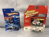 TWO NIP DIE CAST MODEL CARS! HOT WHEELS DODGE M