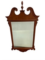 Mahogany wall mirror