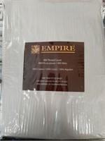 EMPIRE ONE TWIN FITTED SHEET