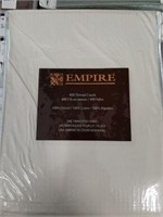 EMPIRE ONE TWIN FITTED SHEET