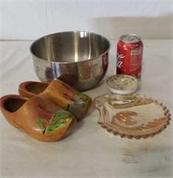 Wooden Shoes from Holland. Glassware and More.