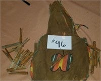 Bag with Wood Clothes Pins