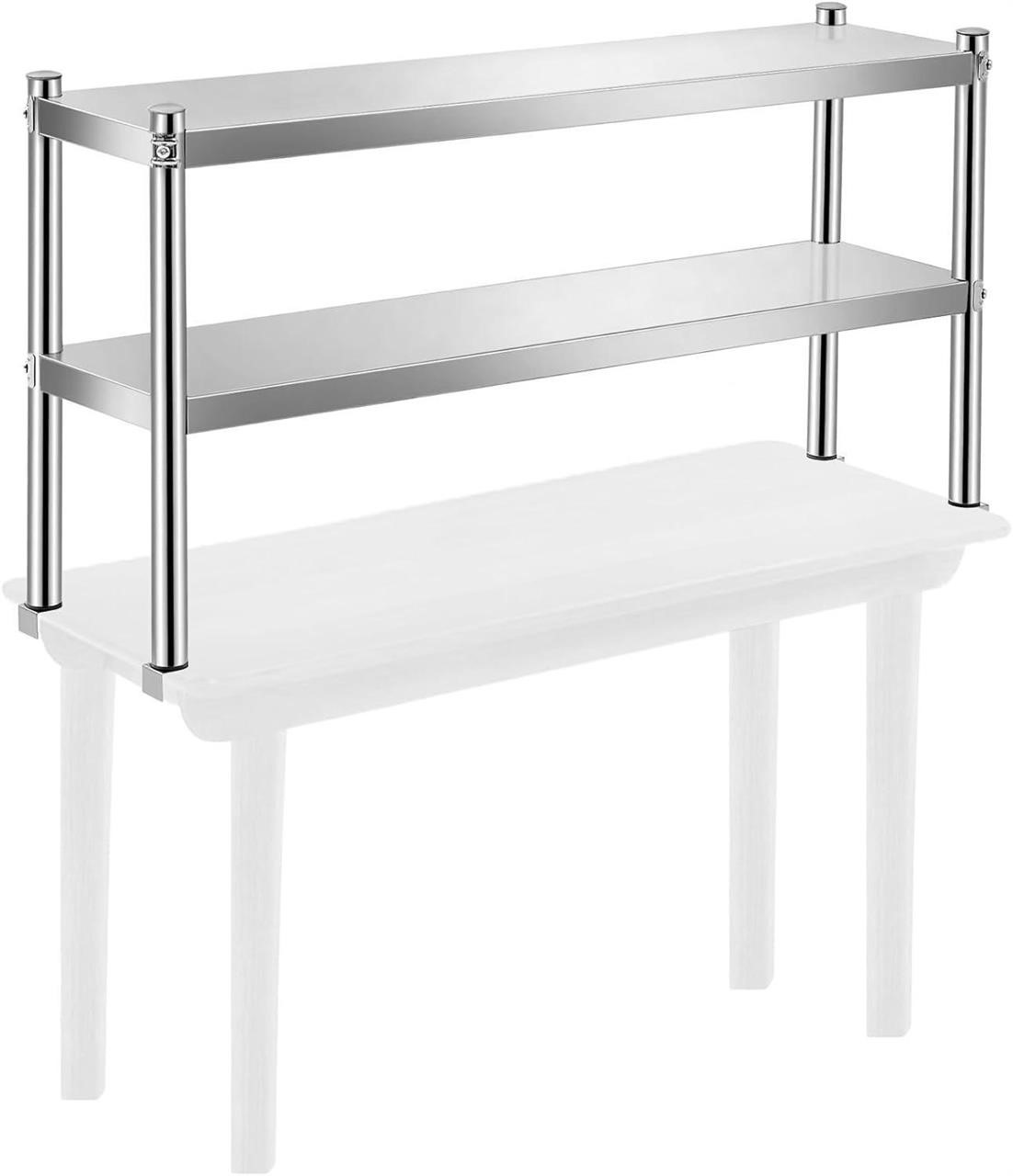 Yaocom 12x48" Steel Double Shelf