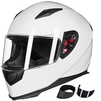 ILM Full Face Motorcycle Street Bike Helmet with