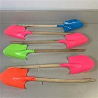 Lot of Kids Plastic Shovels