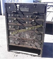Metal 12 Drawer Cabinet