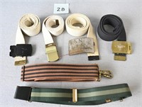 Military Buckles & Belts